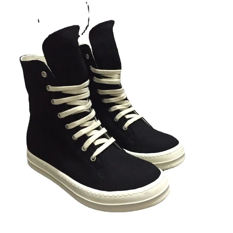 

Rmk Owews Men's and Women's High-quality Canvas High-top Couple Shoes Comfortable Hip-hop Shoes Casual Sneakers Top