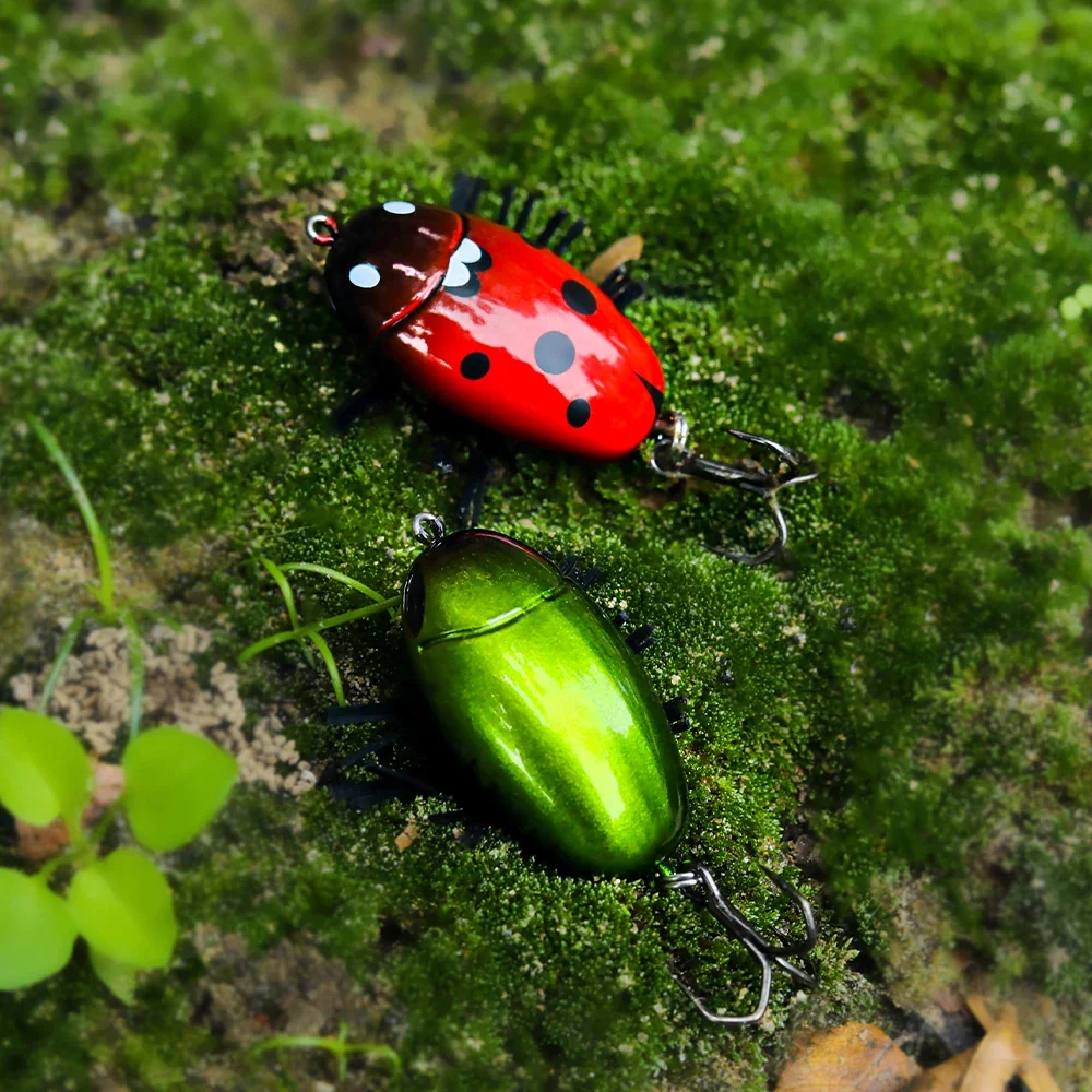 Искусственная рыболовная приманка Kingdom-Microbeetle верхняя вода насекомое плавающие