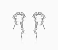 timeless wonder fancy zirconia geo stud earrings for women designer jewelry gothic ins kpop bride gift rare trendy top date 4354