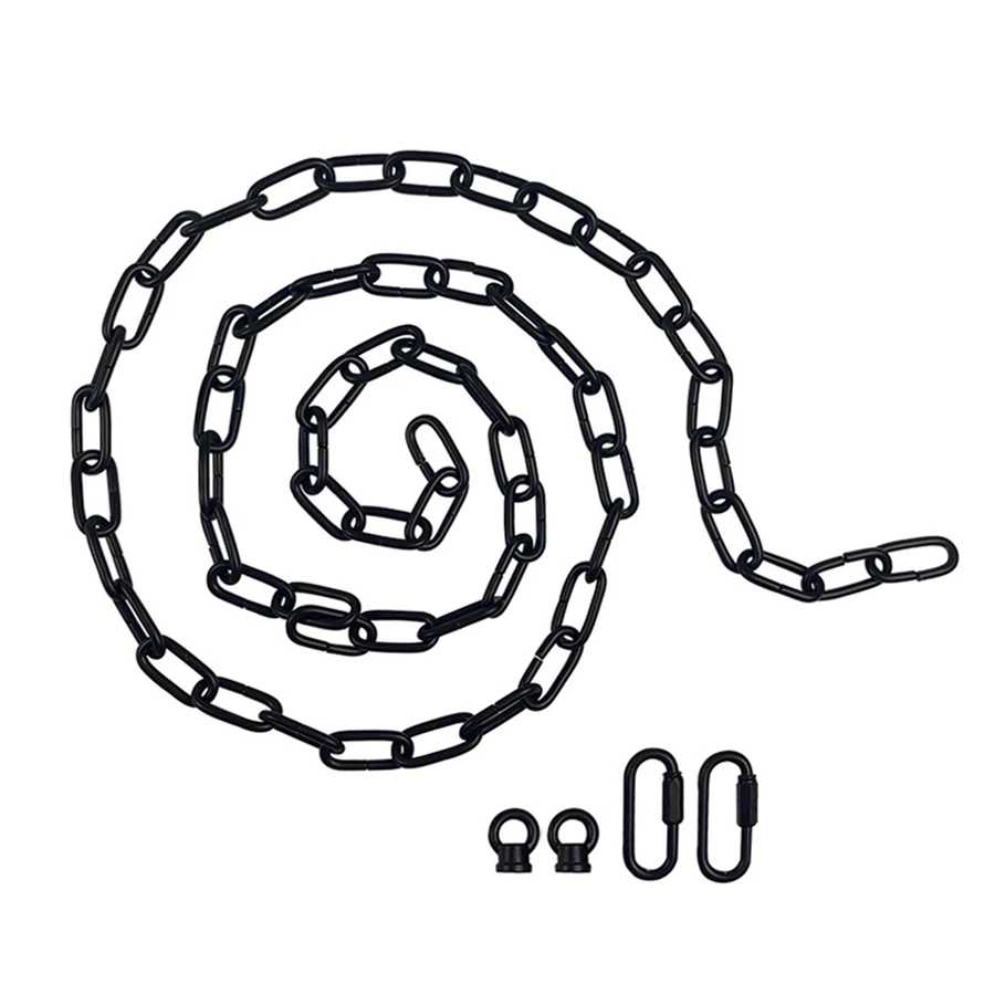 

Lighting Pendant Chain Heavy Duty Chain Lighting Hanging Chain Extension w Connection Locks for Chandelier Plants Fruit Basket