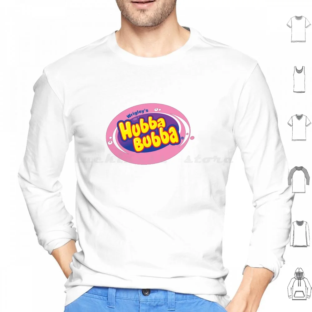 

Hubba Bubba наклейки детские конфеты толстовки с длинным рукавом конфеты сладкие Смешные радужные конфеты еды Красные Любовь Красочные