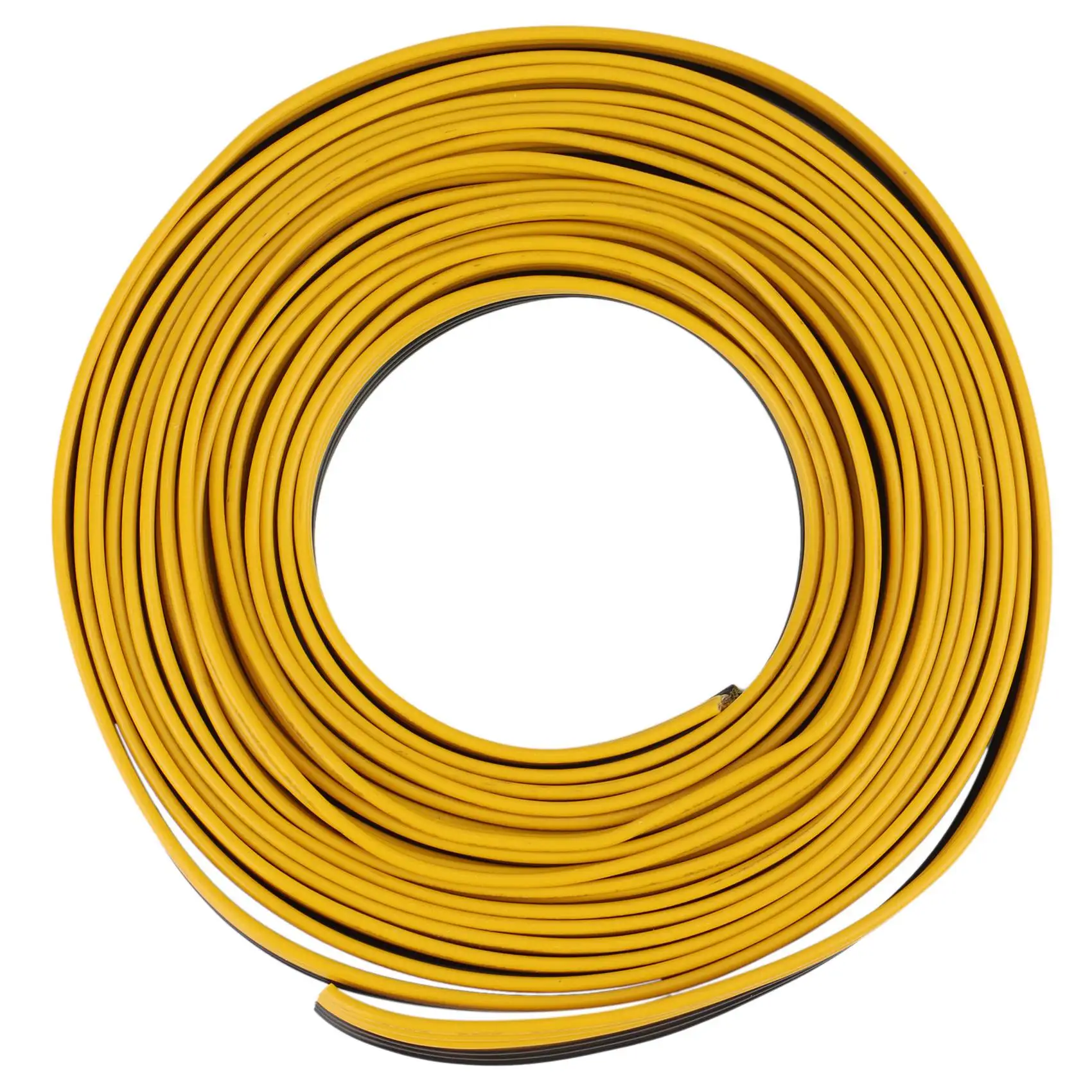 5M/Roll 18AWG UL1007 6P Parallel Ribbon Flat Cable Environmental Electronic Power Wire Black+Yellow | PC Hardware Cables & Adapters