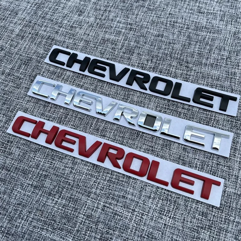 19 7x1 8 см ABS автомобиль задний багажник буквенная эмблема наклейка для Chevrolet
