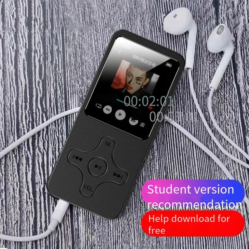2022 мини портативный MP3 музыкальный плеер MP4 Media AMV видеоплеер с поддержкой FM-радио