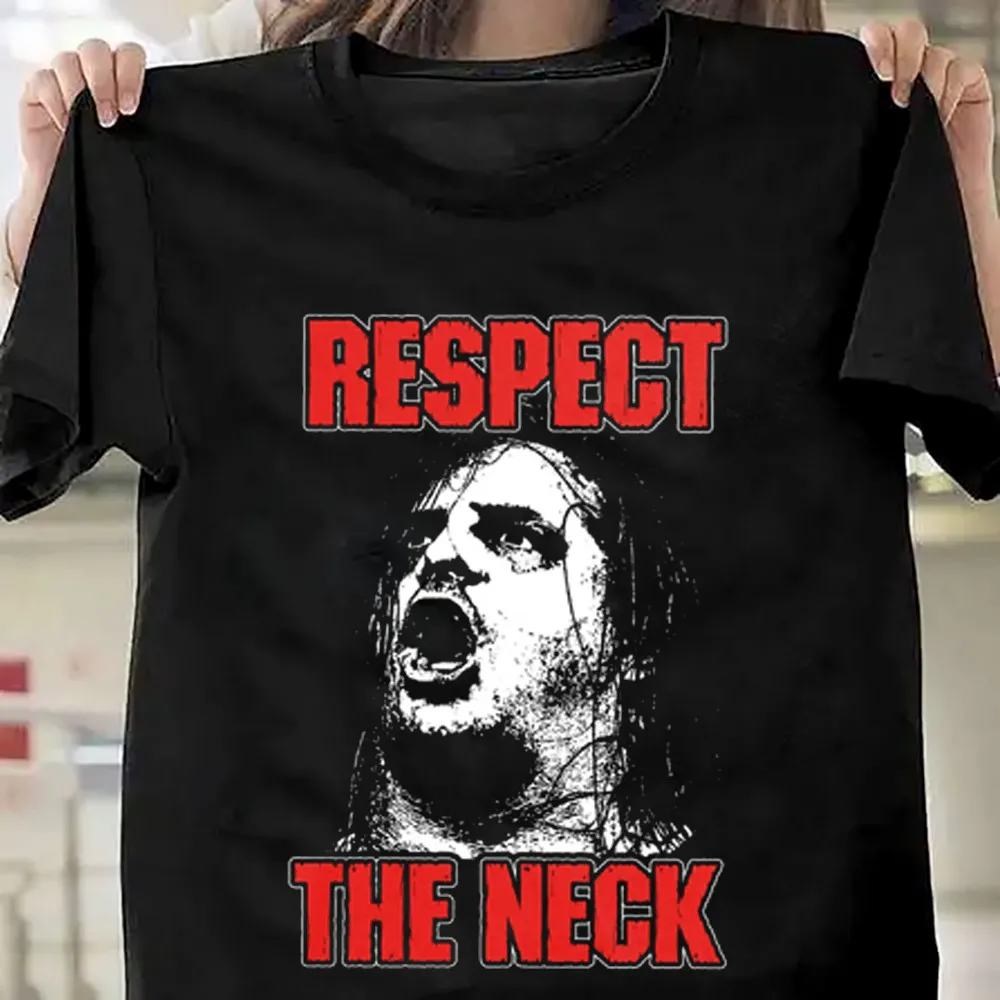 Фото RESPECT THE NECK — CORPSEGRINDER, черный подарок всех размеров для фанатов, рубашка HE841
