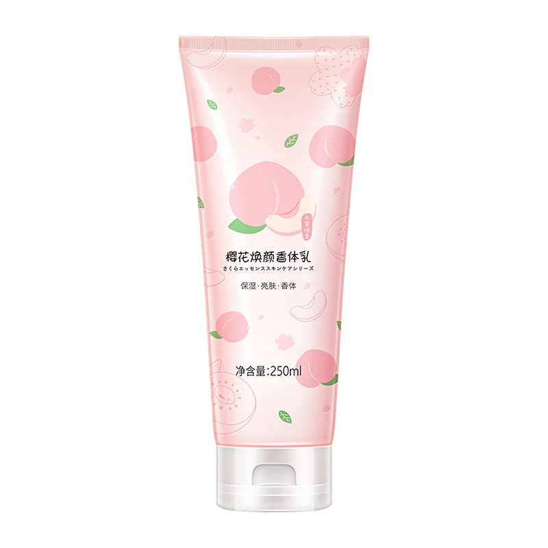 

Lai Kou Cherry Blossom Revitalizing Fragrant Body Milk 250g Honey Peach Fragrance Moisturizing and Moisturizing Body Lotion