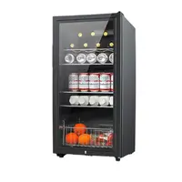 120L 135LElectric Cooler Humidor Cigar Cabinet Intelligent Control Temperature Cedar Wood Low Noise Cigar Wine Refrigerator