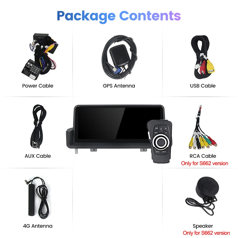 Снапдрагон662 Автомагнитола для BMW 3 серии E90 318i 320i E91 E92 E93 2005-2012 Android 12 GPS Навигация Карплей+Авто Искусственный Интеллект Голосовое Управление DSP включено.