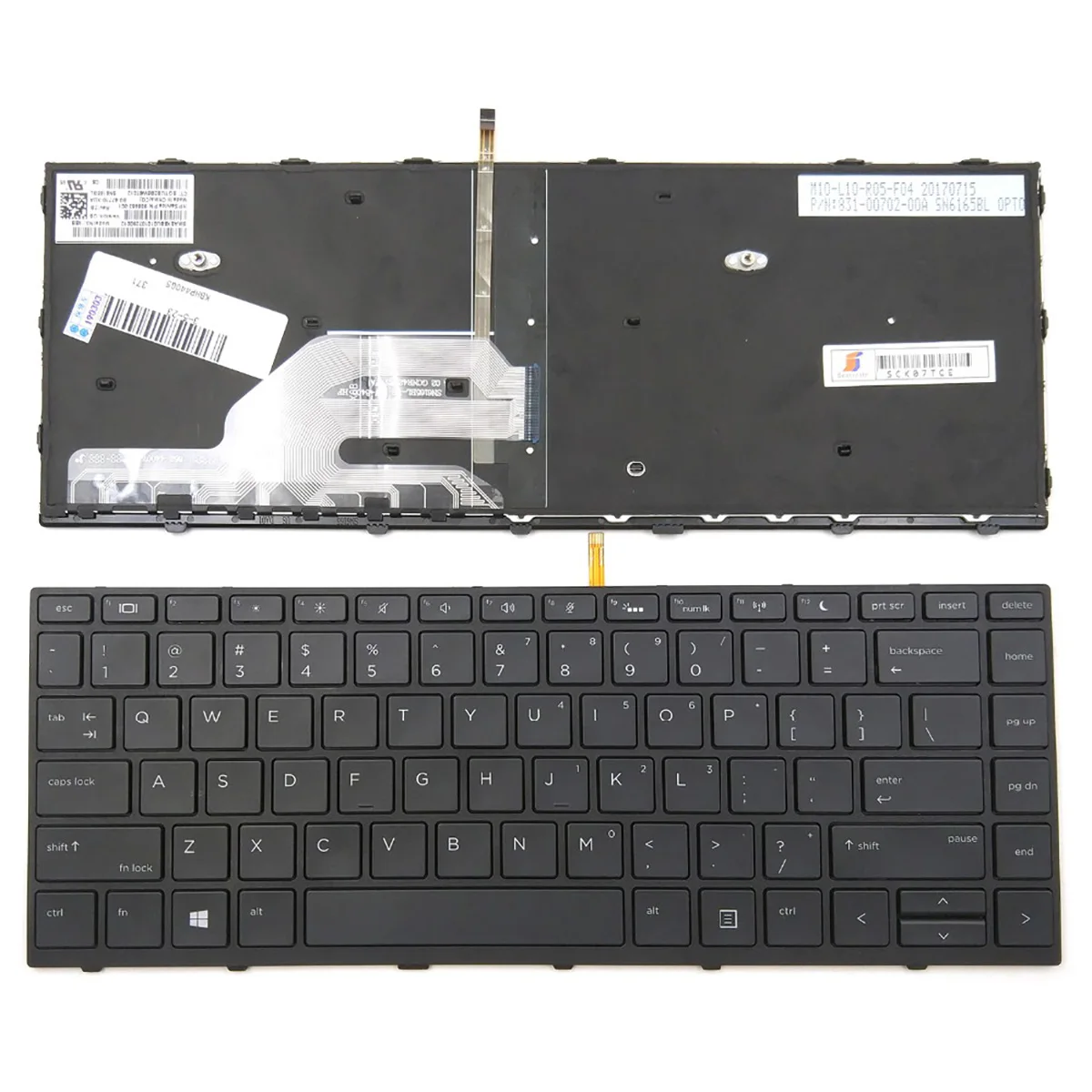 

New US Backlit Keyboard for HP Probook 430 G5 440 G5 445 G5 Series L21584-001