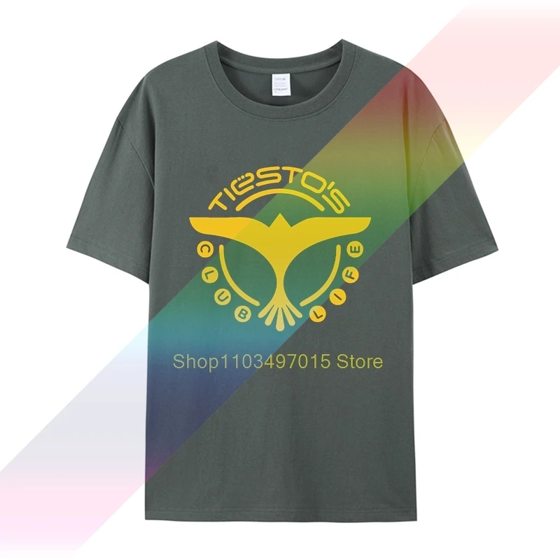 2019 Последняя мода Tiesto DJ Music CLUB LIFE Мужская футболка с принтом Новая хлопковая