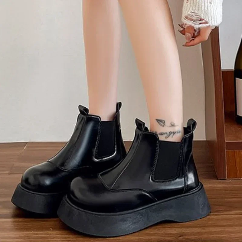 Ботильоны женские из натуральной кожи