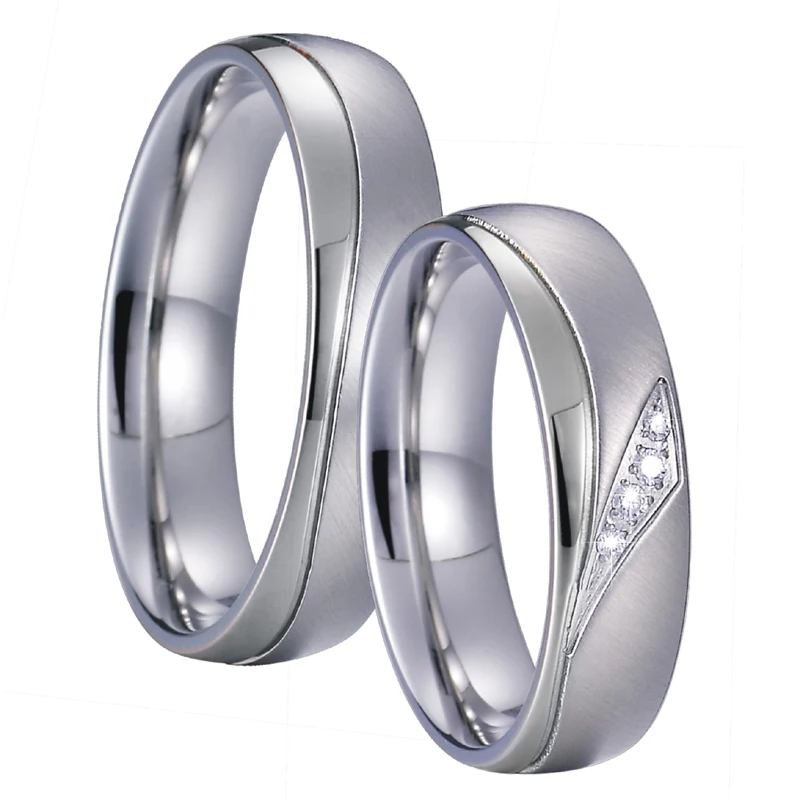 Pure Handmade Custom 925 Sterling Silver Wedding Rings for Couple Men and Women 1 Pair Love Alliance Marriage Finger Jewelry