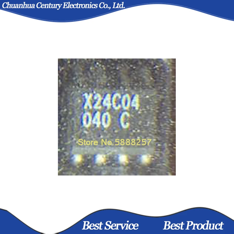 

10 Pcs/Lot X24C04S8I35T4 SOP8 Original and New In Stock