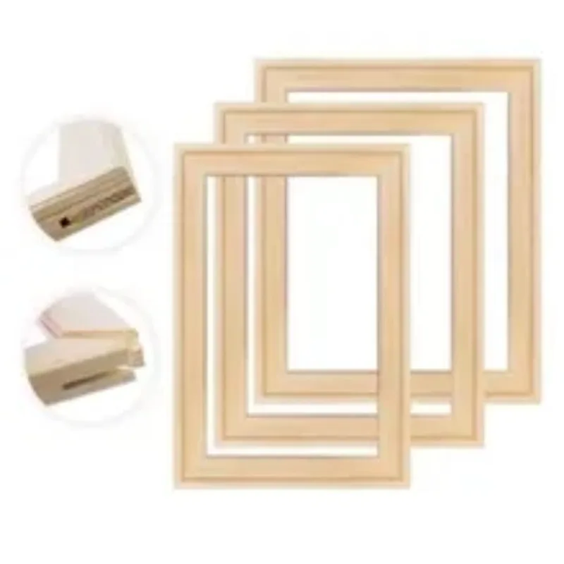 

Холщовая рамка, деревянные рамки, искусственная фоторамка, Настенная картина, плакат «сделай сам», Прямая поставка