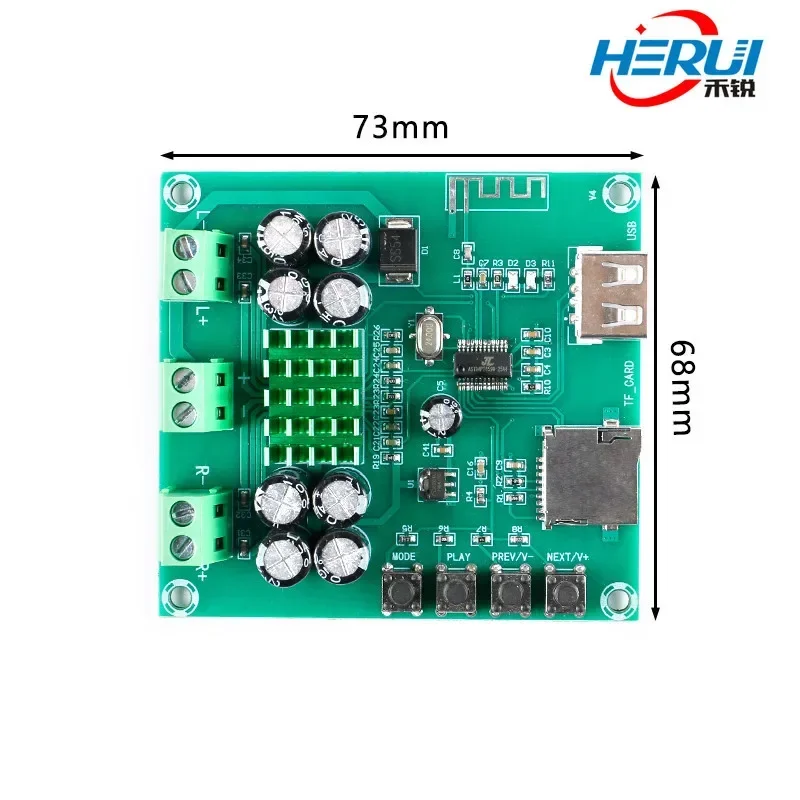 XH-M422 TDA3116D2 Bluetooth 5 0 цифровой усилитель мощности плата 2*30 Вт двухканальный с
