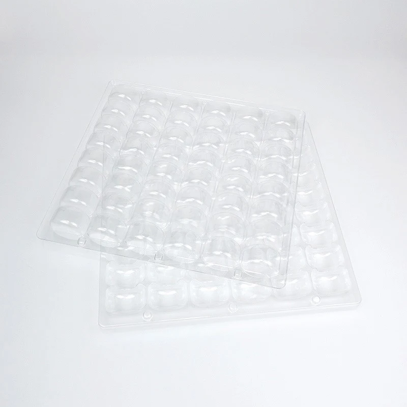 Transhome подставка для кексов коробка макарон с 48 отверстиями Упаковочная