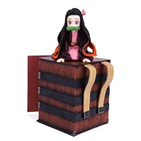 demon slayer anime figure kamado nezuko pvc action figure toy kimetsu no yaiba statue kids adult collectible model doll gift