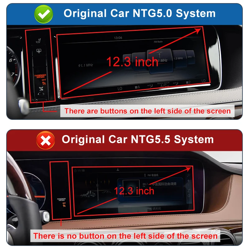 Фото STWEI 8-ядерный Android14 беспроводной Carplay авто видеоплеер мультимедийный экран для Mercedes Benz серии S W222 NTG5.0 GPS NAVI №5