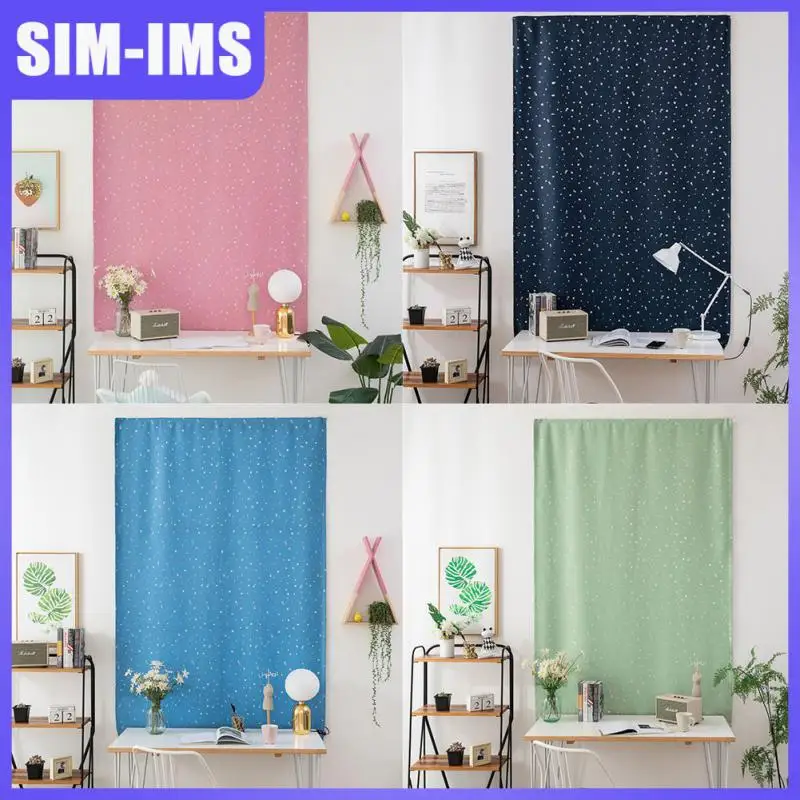 

Self-adhesive Sun Shape With Used For Living Room And Bedroom Shade Curtai Hot Simple Blackout Curtain Home Decor