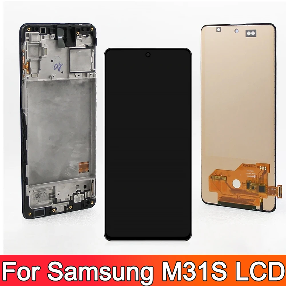 Для Samsung Galaxy M31S экран дисплея M31s SM-M317F M317F/DS ЖК-дисплей с дигитайзером сенсорного