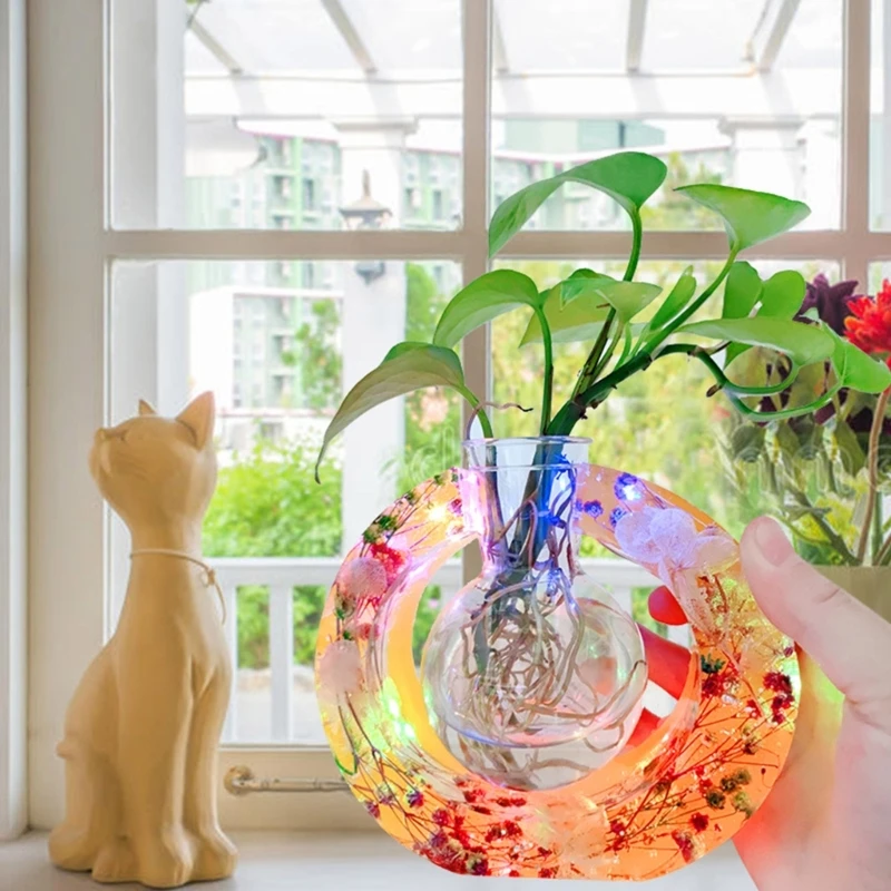 Формы для эпоксидной смолы круглой формы станции размножения вазовых растений