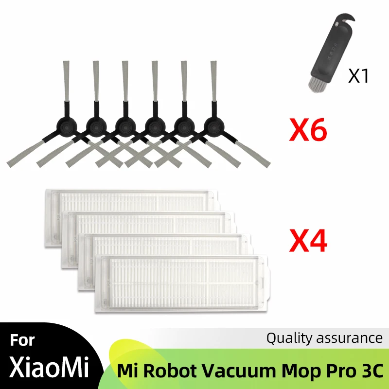 

Для Xiaomi Mi Robot Vacuum Mop Pro 3C 2S STYTJ02YM Запасной фильтр Hepa Боковая крышка основной щетки Держатель швабры Аксессуары Запчасти