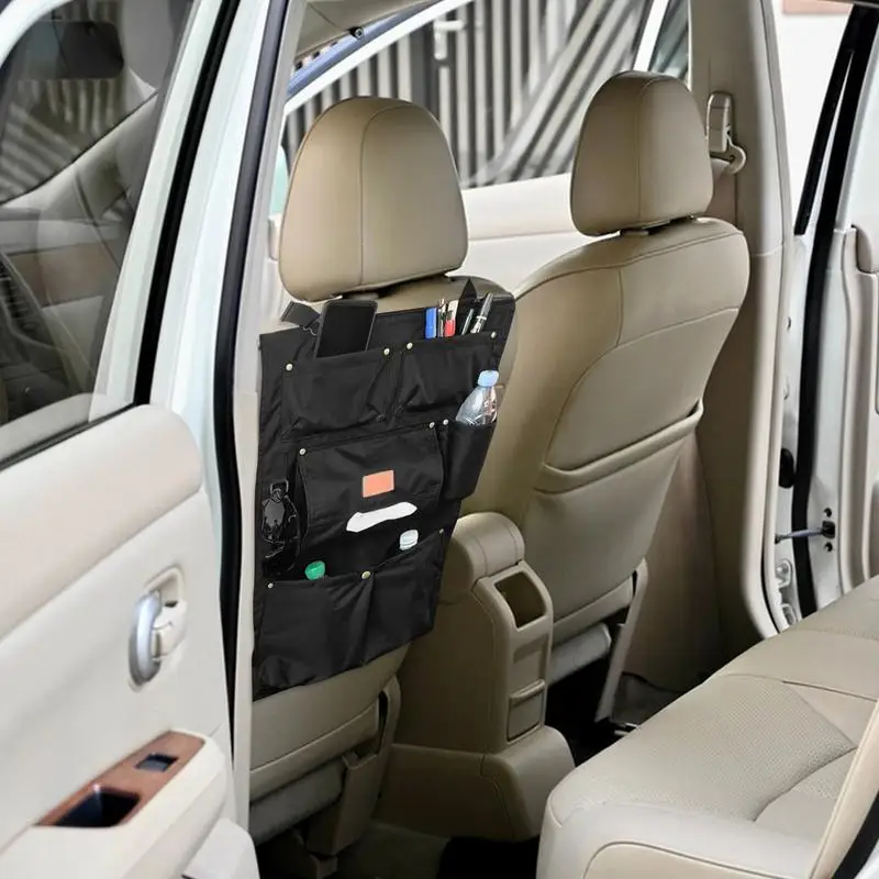 Органайзер для автомобильного сиденья защита дорожных поездок хранение и