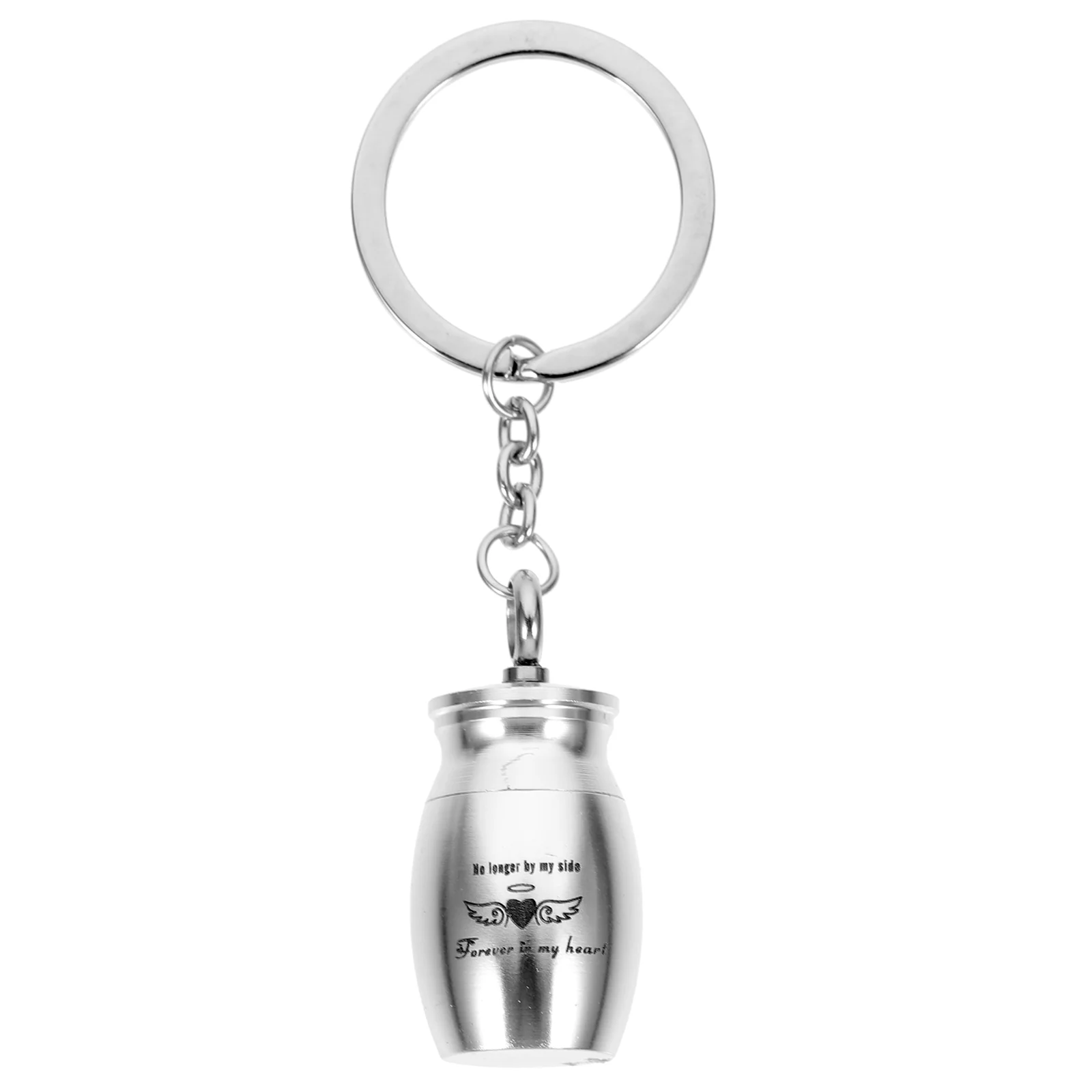 Urn Pet Key Keychain Memorialcremation Dog Keepsake Ring Ash Jewelry Chain Holder Urns Pendantmini Funeral Jar Pendantscylinder