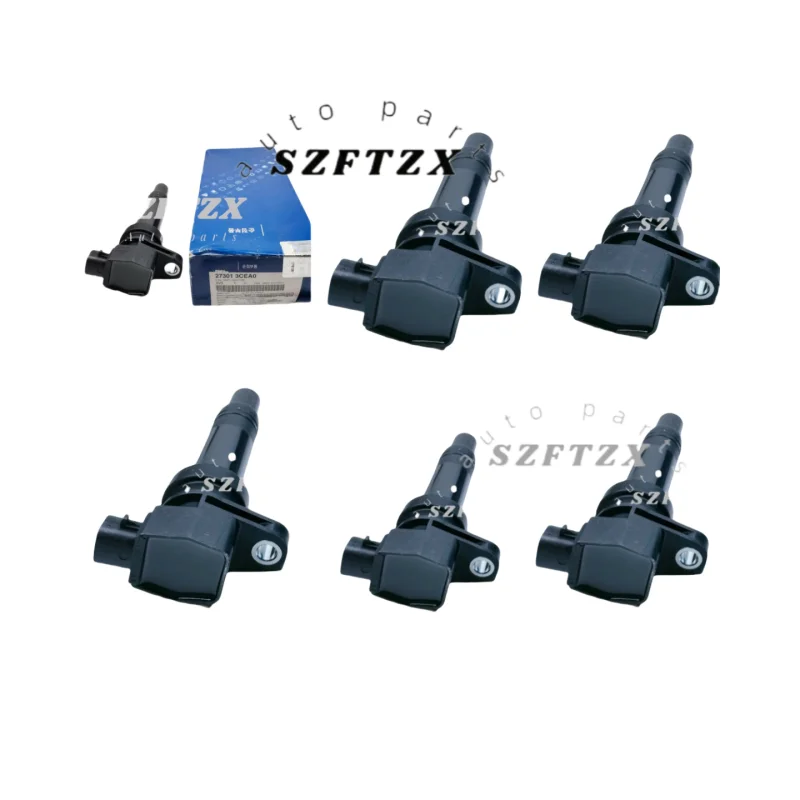 Подлинный новый 273013 Катушка зажигания CEA0 6 шт. 27301-3CEA0 для HYUNDAI AZERA SANTA FE GRANDEUR 3.3L 2015-2017