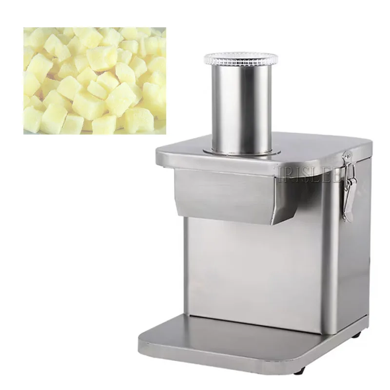 

Electric Dicing Machine Fruit Vegetable Cube Cutting Machine Potato Onion Carrot Slicer Diced Shredded