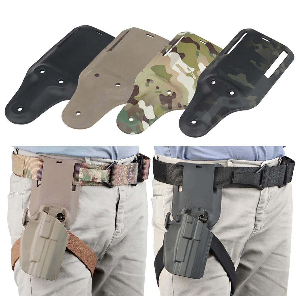 New Tactical Drop Leg Band Strap  Holster Adapter for Glock 1911 P226 Beretta M9 Hunting Pistol Waist Belt QLS Platform
