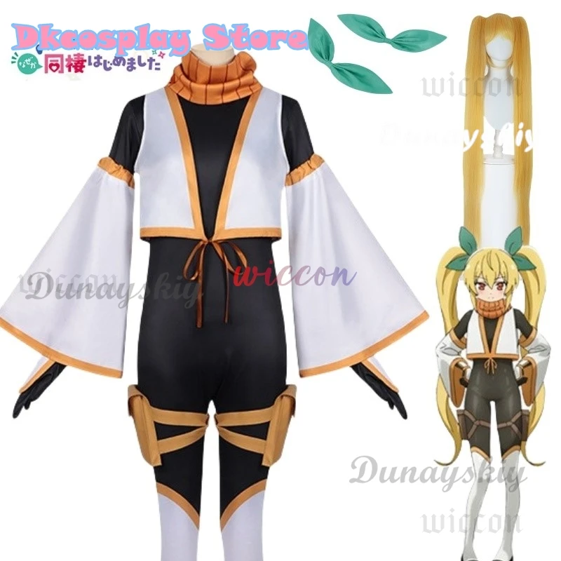 Костюм для косплея Kanae Natsumi комбинезон аниме Я жизнь с отаку головной убор Kunoichi