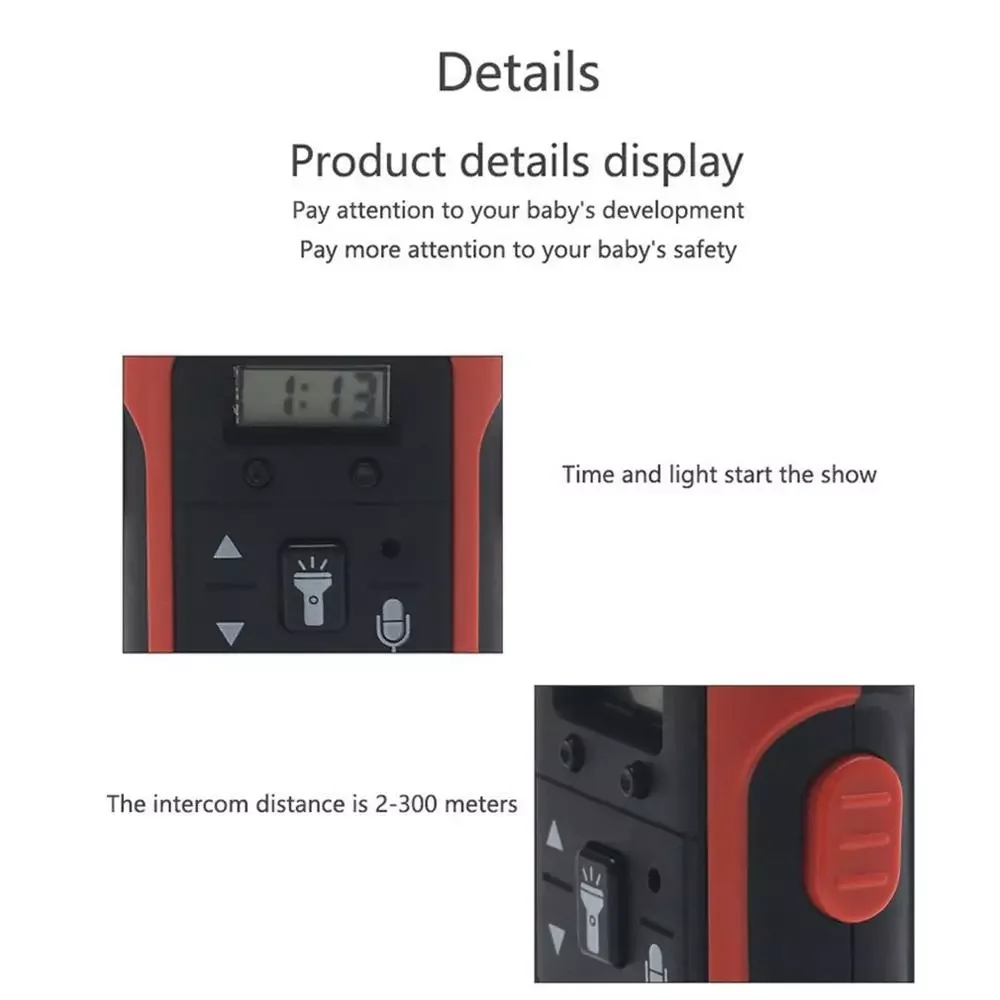 Wireless Walkie Talkie toys for children electronic toys portable long distance reception Kid's gift