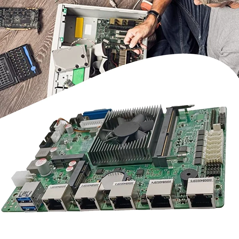 

I5-8257U CPU 4XPOE Network Security Software Routing Visuals Industrial Control Motherboard