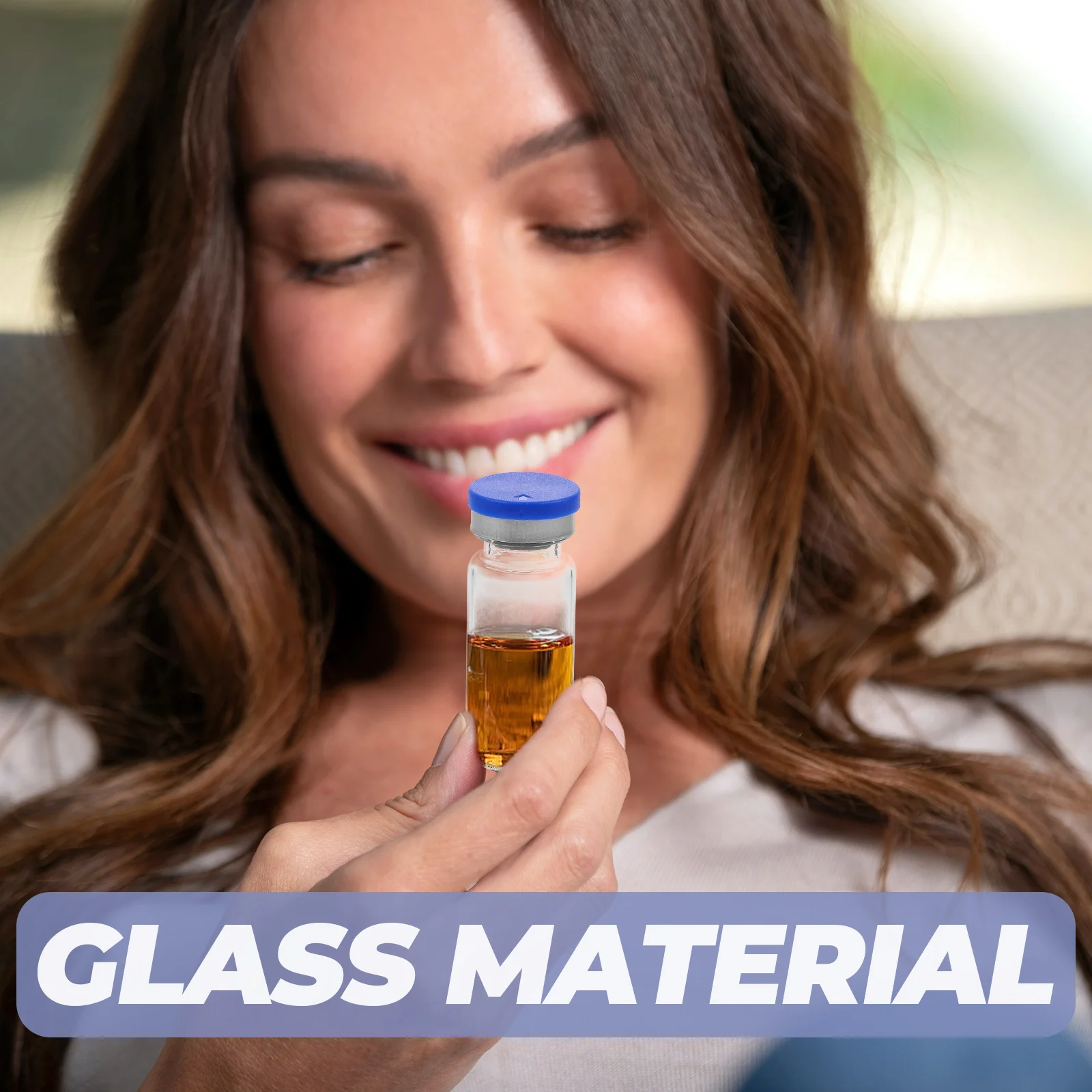 Флакон Headspace флакон с высушенным порошком прозрачный 10 мл