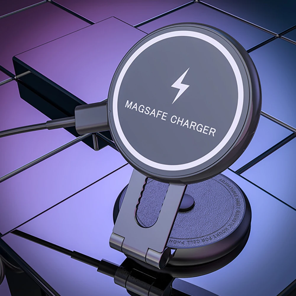 For iPhone Magsafe Wireless Chargers Holder in Car Magnetic Electric Vehicles Mount for for Tesla Model 3/X/Y/S iPhone 14 13 12
