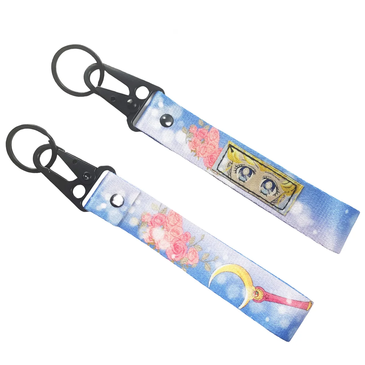 

Anime Eagle Beak Keychain Short Lanyard Used In Phone Rope Badge Holder USB Pendant Key Chain Lanyard Gift pendant Wholesale