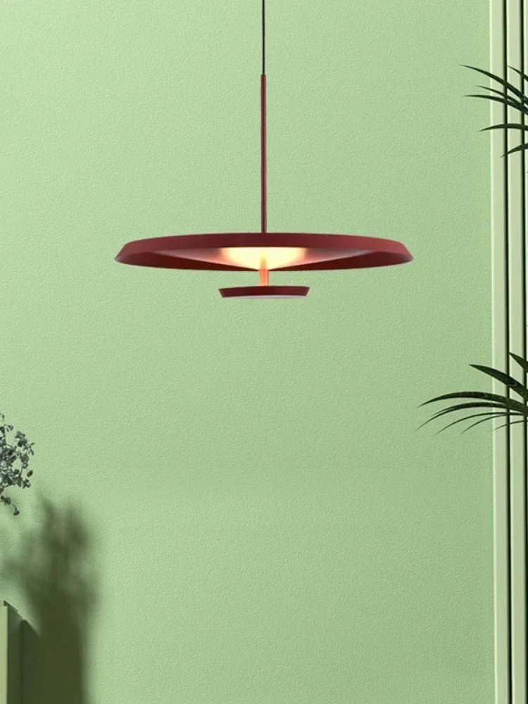 Luz светодиодный колgante Fisk для mesa restaurante luz Reflectante difusa cabecera dormitorio nórdico