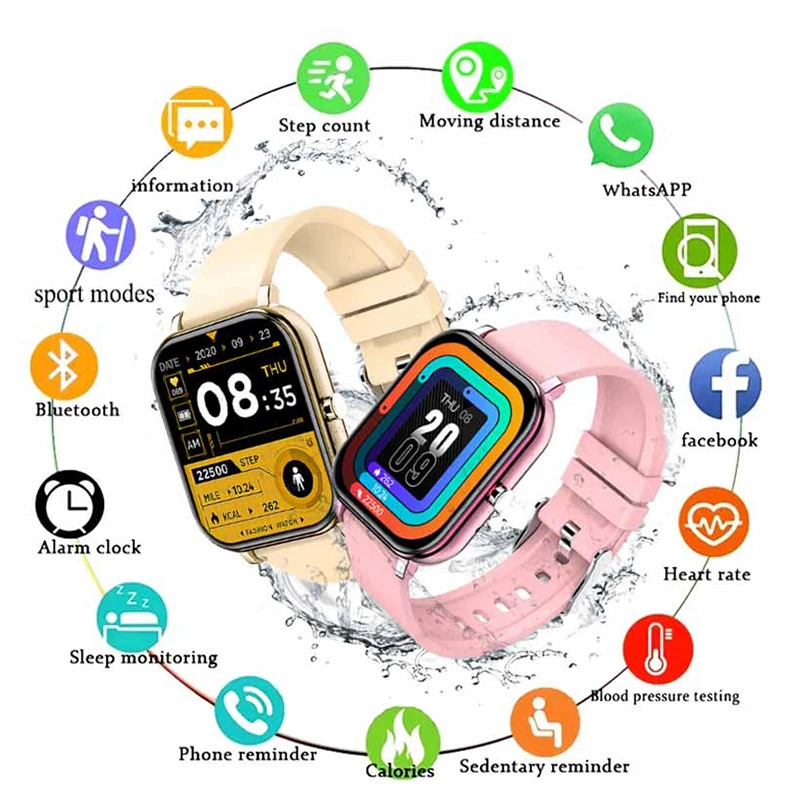 

Оригинальные часы H10, водонепроницаемые Смарт-часы с Bluetooth, браслет для звонков, спортивные Смарт-часы P8, дисплей 2022 дюйма, популярный смарт-б...