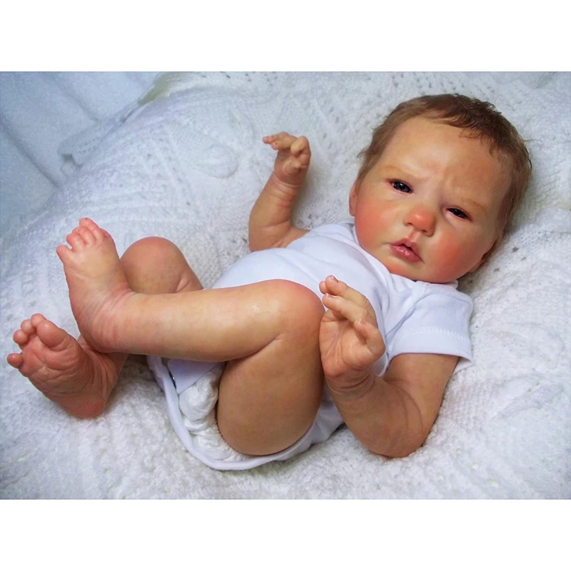 48cm Reborn Baby Dolls Sleeping Newborn Ellie-Sue Kids Toy for Birthday and Christmas | Игрушки и хобби