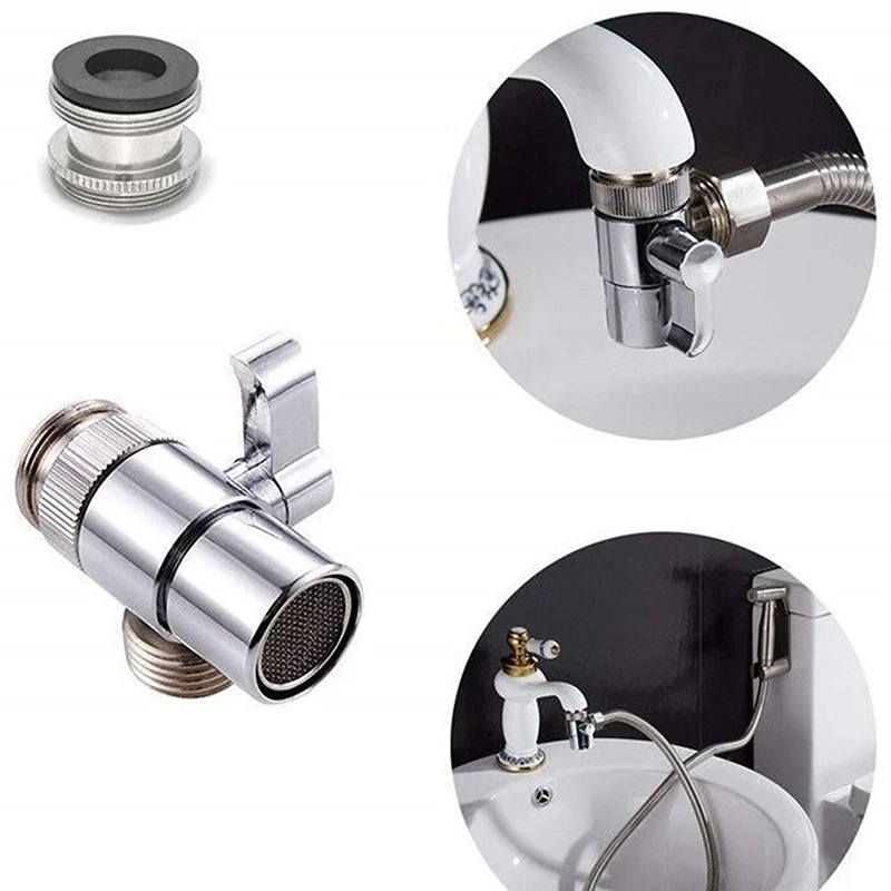

Diverter Valve Water For Toilet Bidet Bathroom Shower Accessories Switch Faucet Adapter Kitchen Sink Splitter Tap Connector