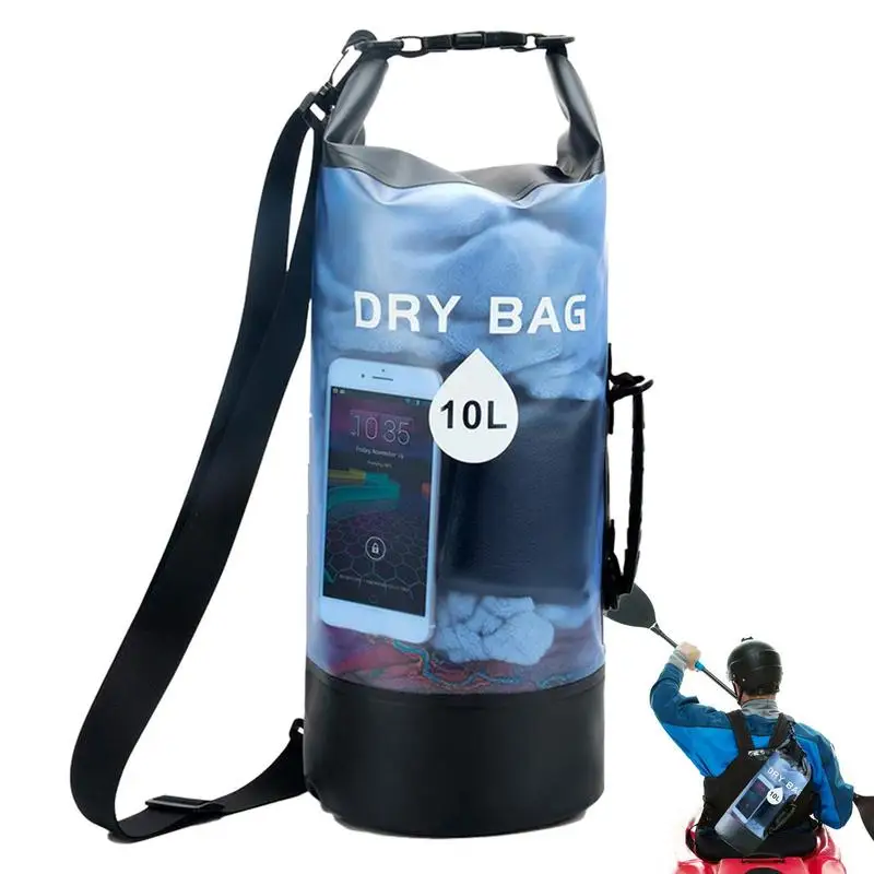 

Outdoor Dry Sack Floating Waterproof Dry Bag 10L For Boating Kayaking Hiking Snowboarding Camping Rafting Fishing