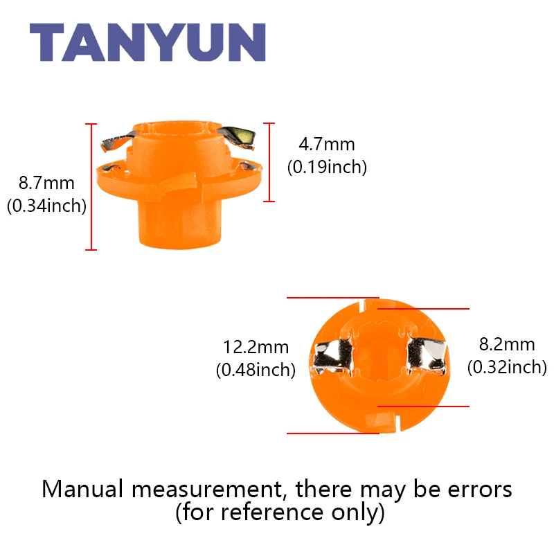 Сигнальная лампа TANYUN B8.4D вращающаяся розетка для приборной панели кластер гнезда