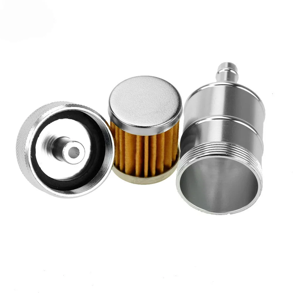 

& SPARE ELEMENT FUEL FILTER ALUMINIUM Accessories IN LINE METAL Parts Replacement UNIVERSAL Useful Durable New