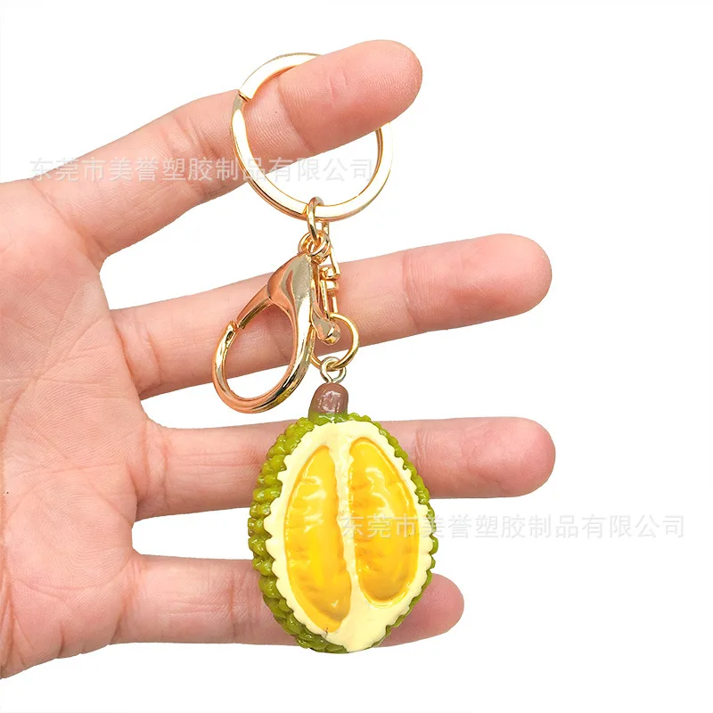 Брелок для ключей Durian Популярные Подвески в виде короля фруктов аксессуары