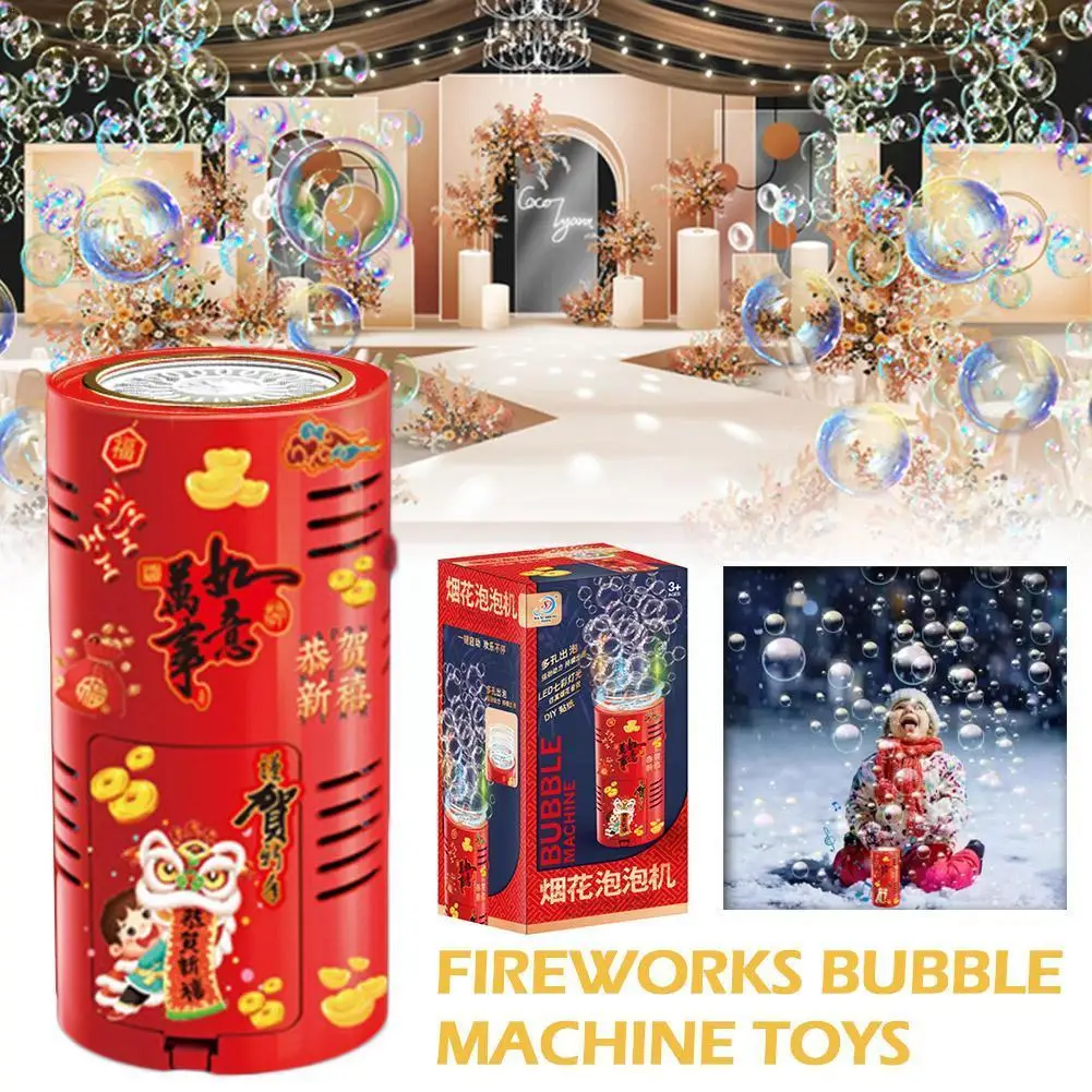

Bubble Machine Outdoor Toy Funny Automatic Colorful Bubble Blower Toys Kids Electric Toys Baby Maker Outdoor N3h4