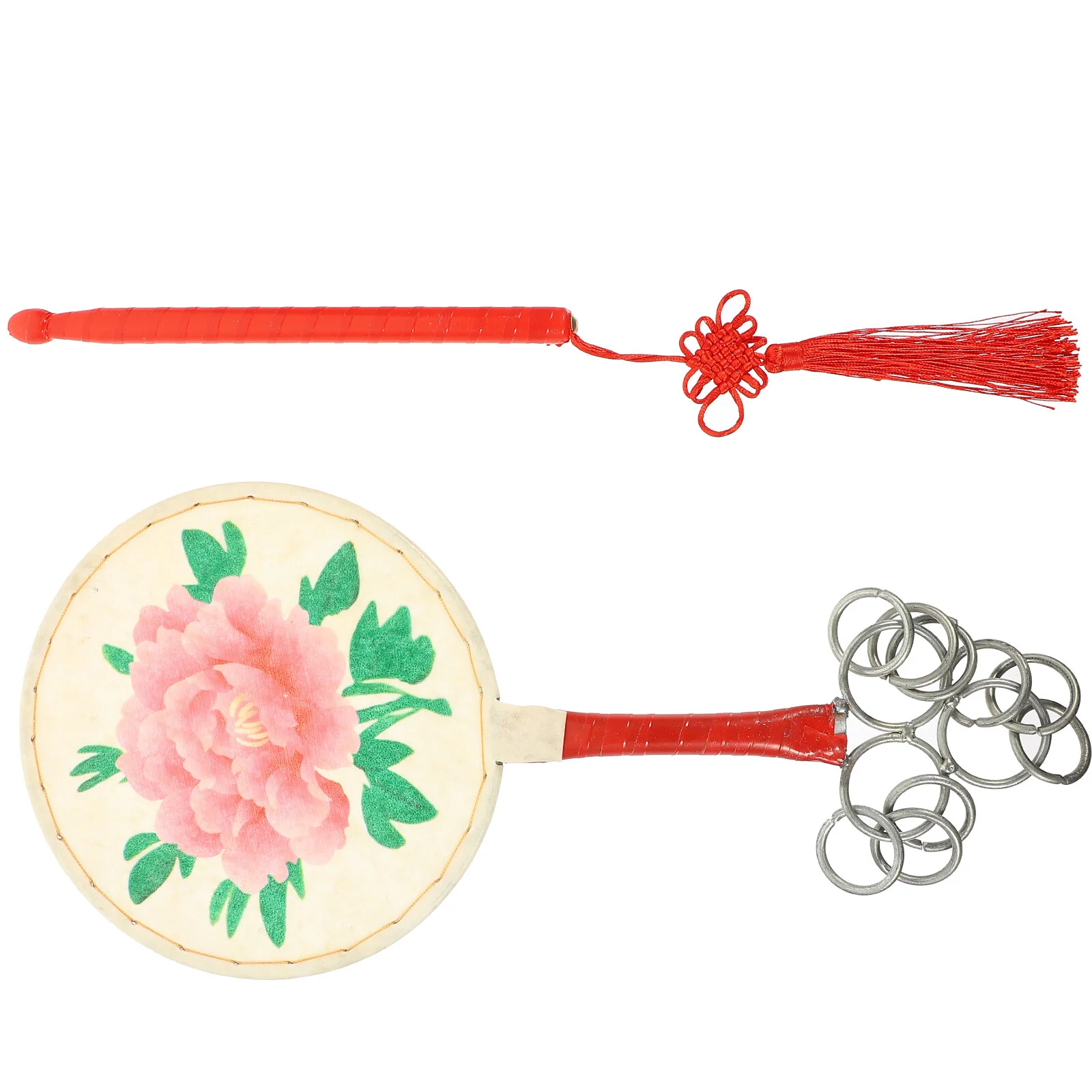 

Tambourines Adults Percussion Drum Performance Hand Small Portable Instrument Sheepskin