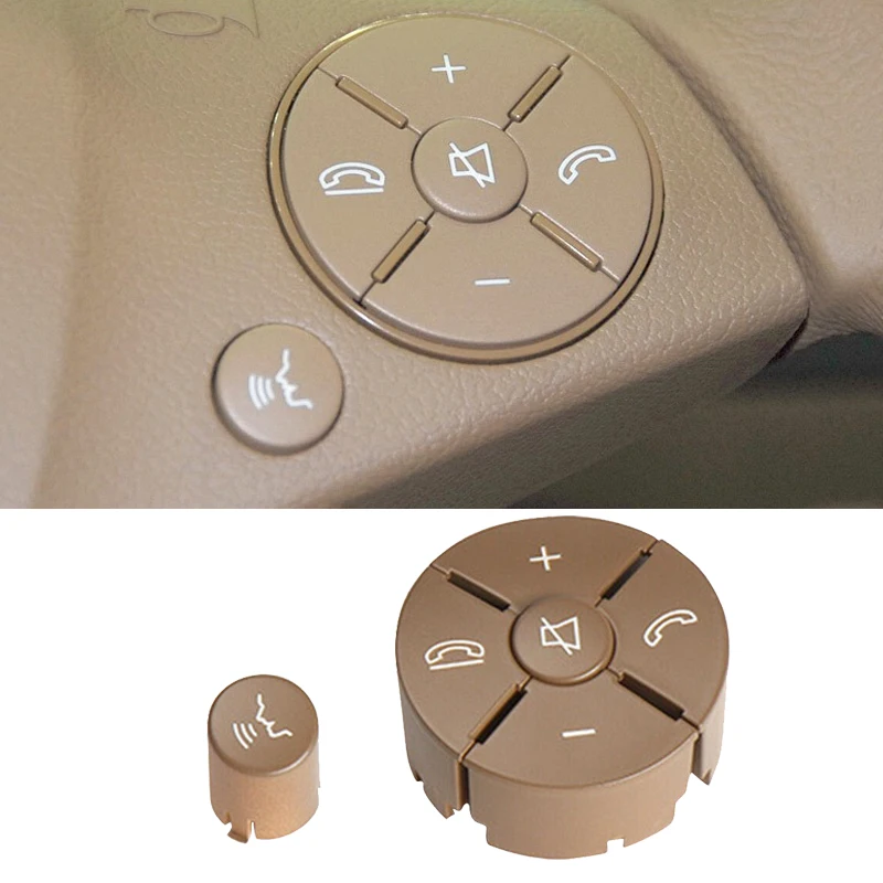

Бежевая правая кнопка переключения рулевого колеса подходит для Mercedes Benz W204 W212 X204 W207 C E GLK Class