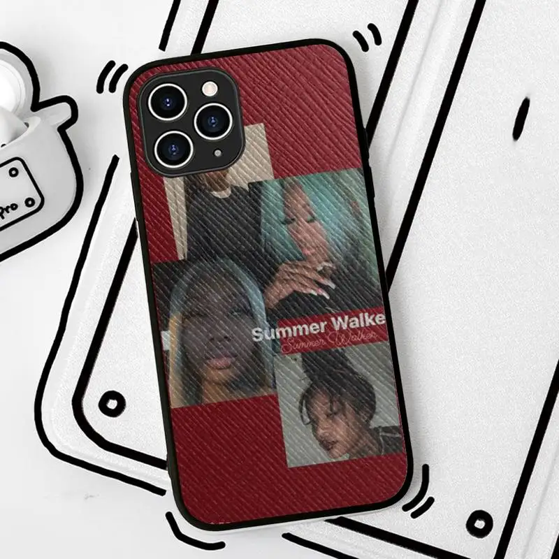 Чехол для телефона летний Walker Over It RNB Rapper жесткий кожаный чехол iPhone 11 12 13 Mini Pro Max 8 7