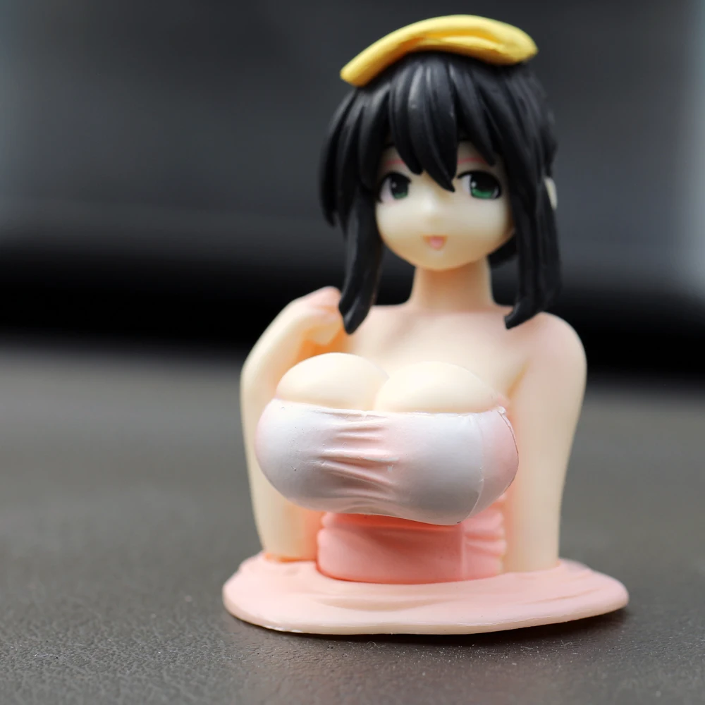 Автомобильное украшение милая грудь вибрирующие девушки украшения для